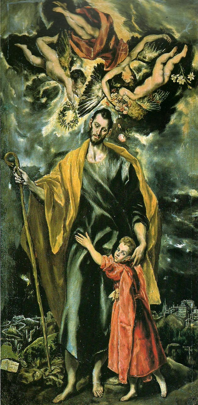 st.joseph and the child